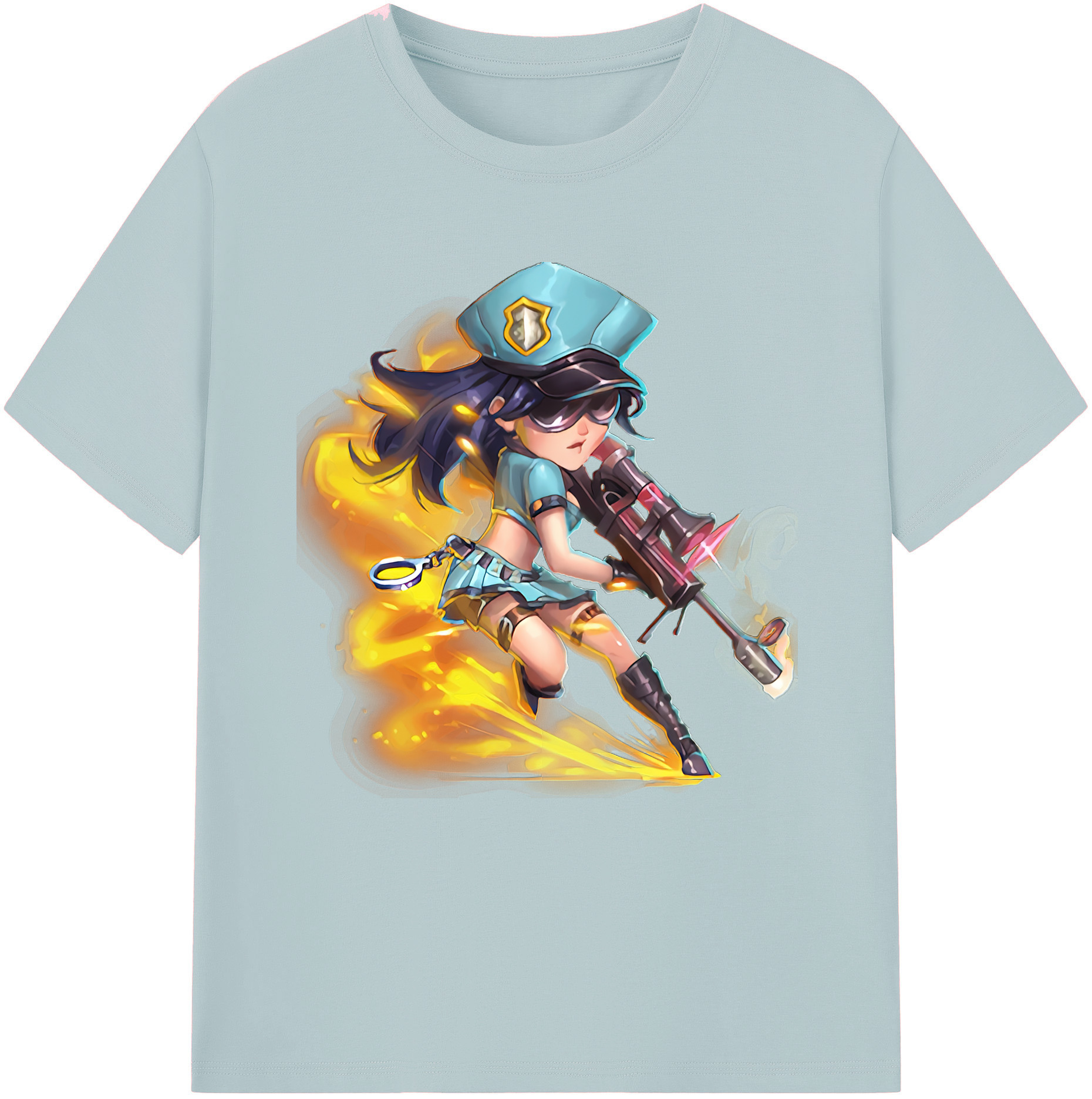 リーグ・オブ・レジェンド League of Legends LOL 綿100％半袖Tシャツ（フロントプリント）